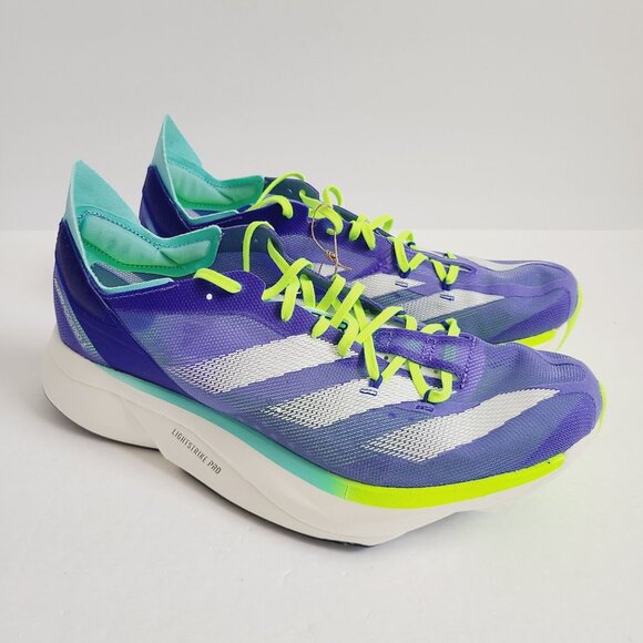 NEW Adidas Adizero Adios Pro 3 Running Shoes ID3635 Size 12 Cobalt Blue main image 7